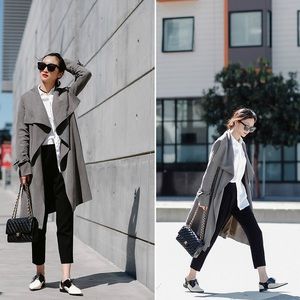 Club Monaco soft lyocell trench